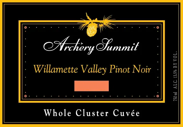 Whole Cluster Cuvee Pinot Noir Bottle