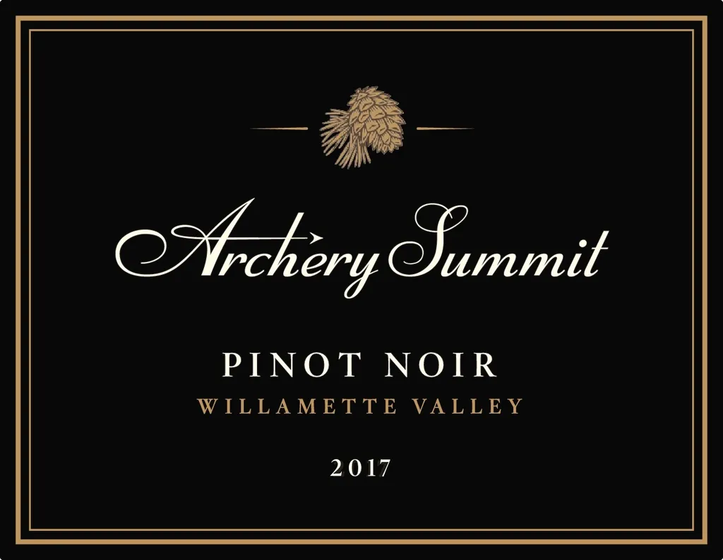 Willamette Valley Pinot Noir Bottle