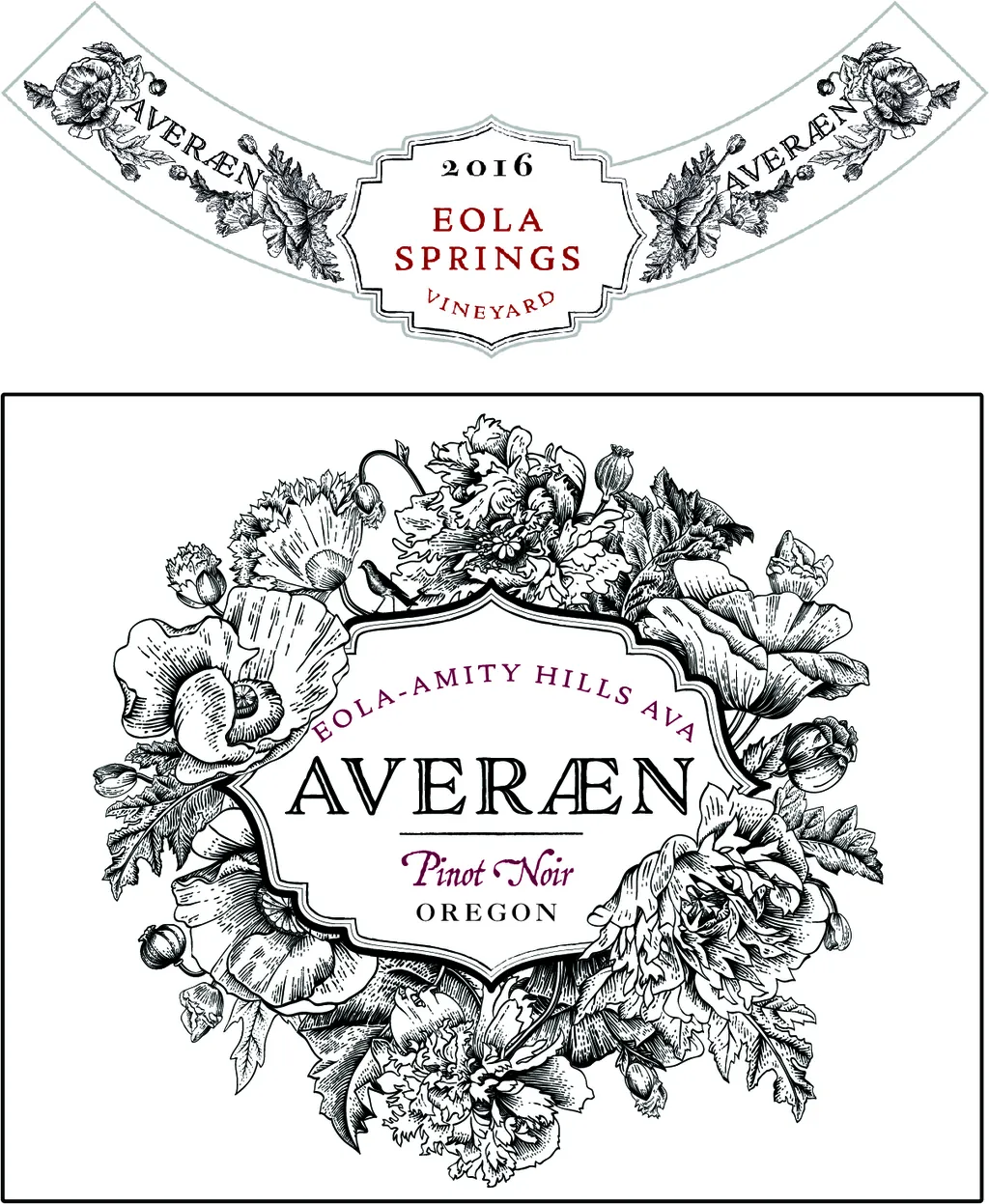 Eola Springs Vineyard Pinot Noir Bottle