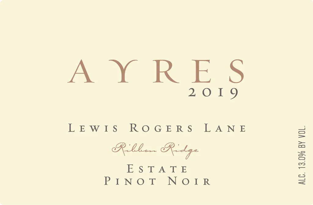 Lewis Rogers Lane Pinot Noir Bottle