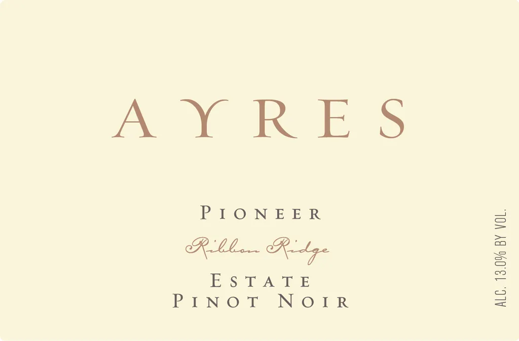 Pioneer Pinot Noir Bottle