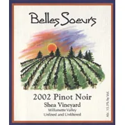 Belles Soeurs Shea Vineyard Pinot Noir Bottle