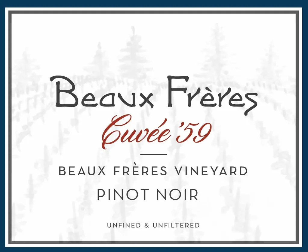 Cuvee 59 Pinot Noir Bottle