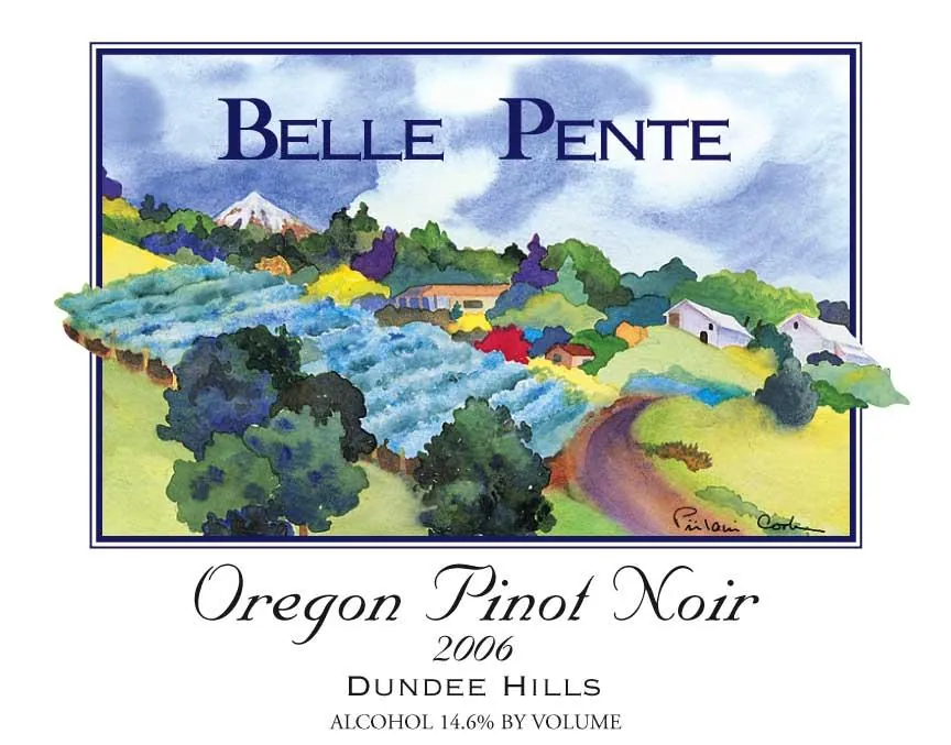 Oregon Pinot Noir Bottle