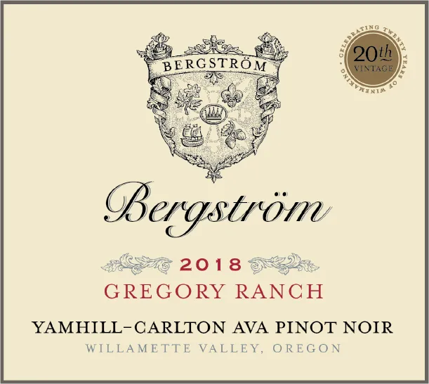 Gregory Ranch Pinot Noir Bottle