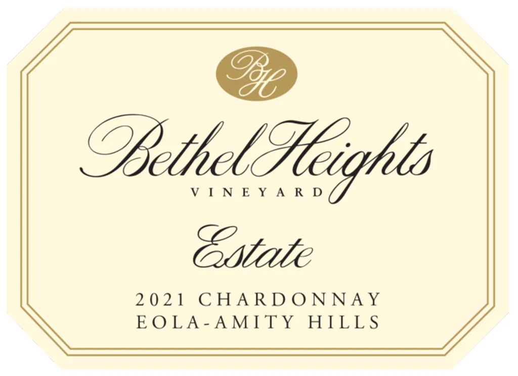 Estate Grown Chardonnay Bottle