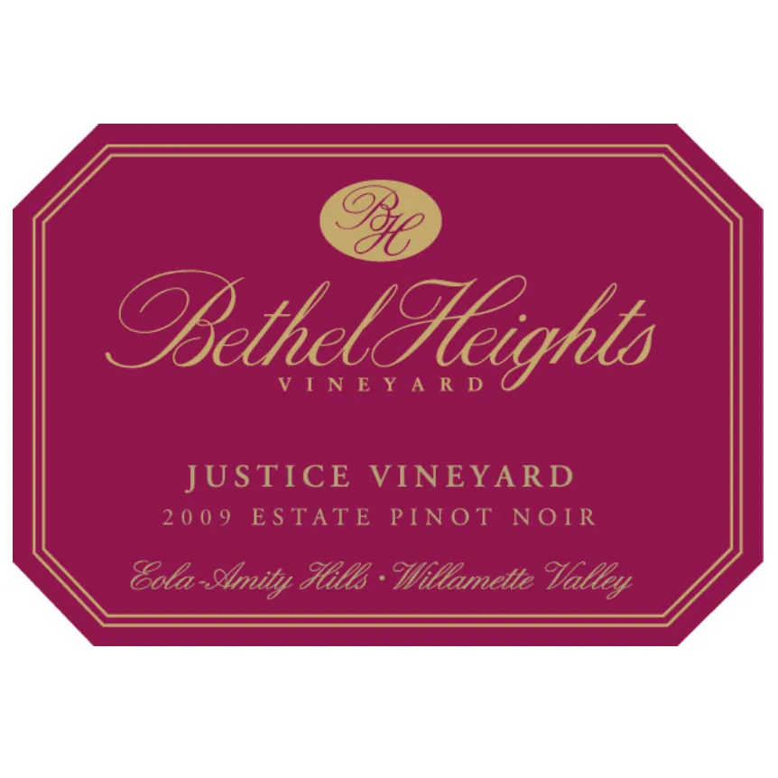 Justice Vineyard Pinot Noir Bottle