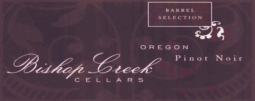 Barrel Selection Pinot Noir Bottle
