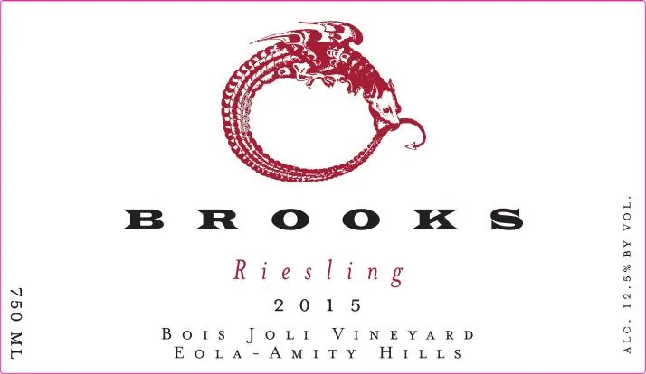 Bois Joli Riesling Bottle