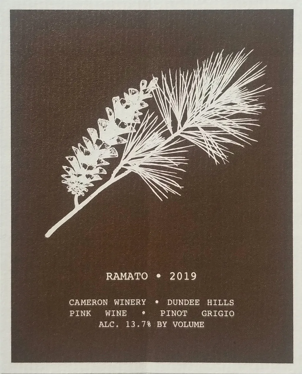 Pinot Gris Ramato Bottle