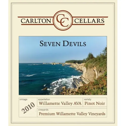Seven Devils Pinot Noir Bottle