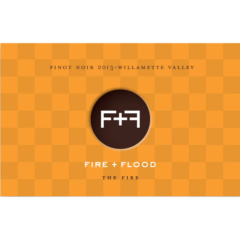 Fire + Flood The Fire Pinot Noir Bottle