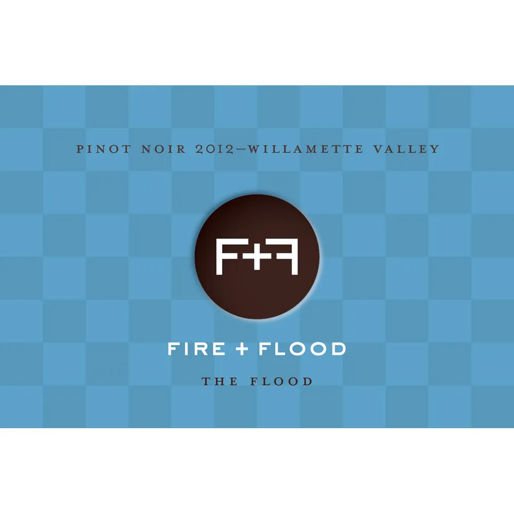 Fire + Flood The Flood Pinot Noir Bottle