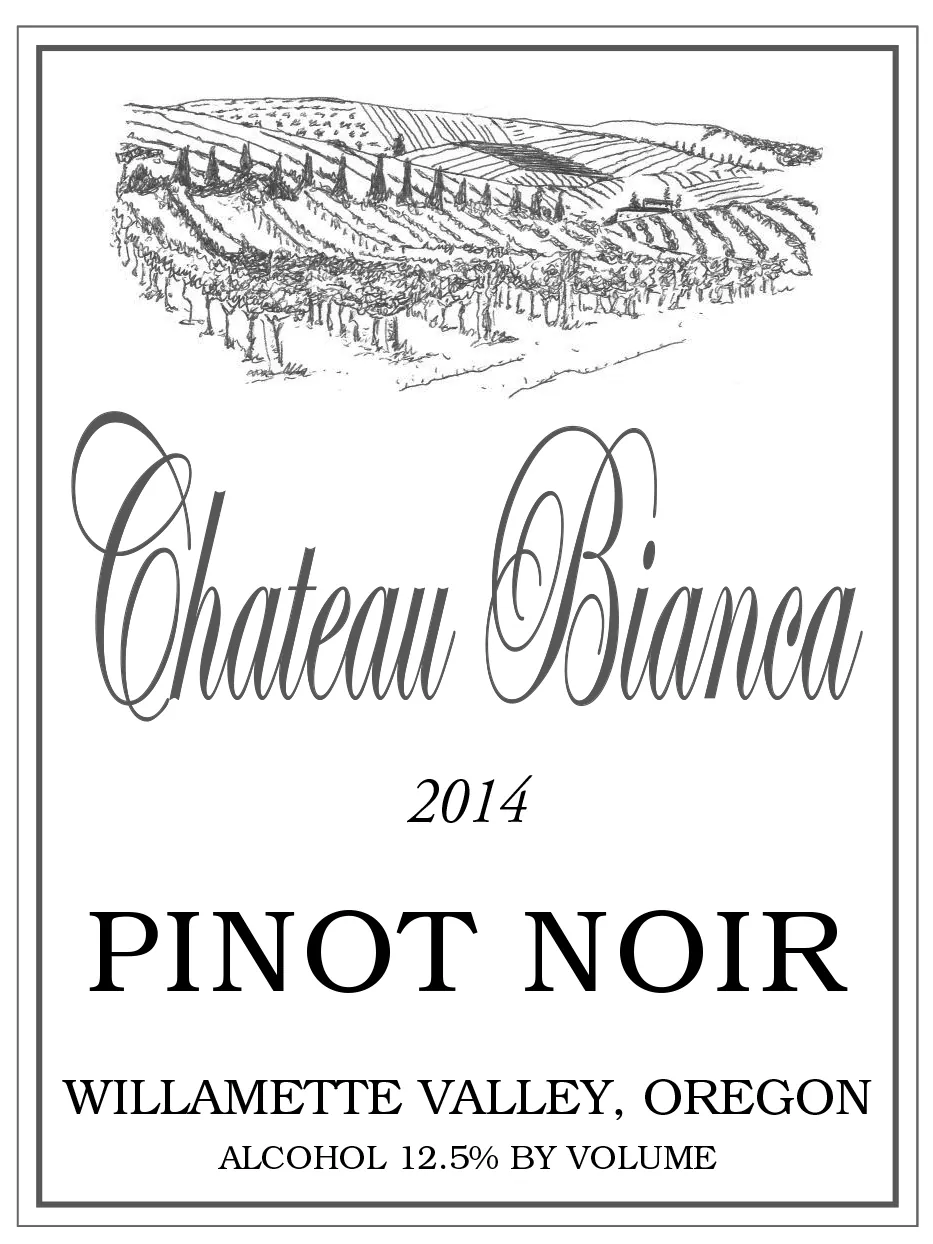 Pinot Noir Bottle