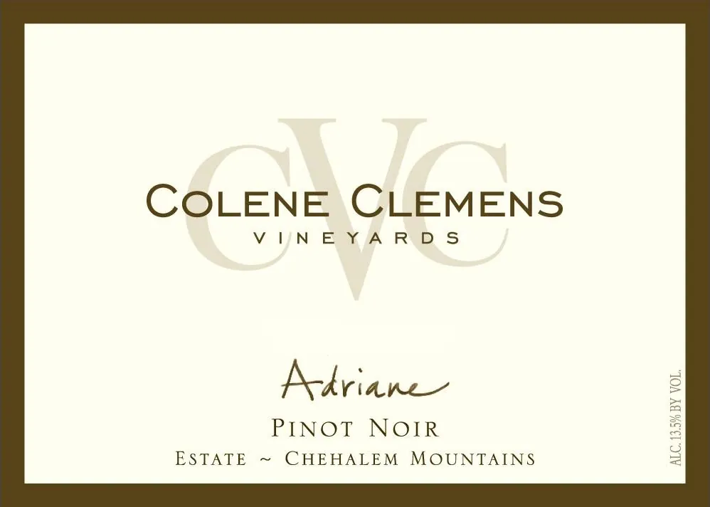 Adriane Pinot Noir Bottle