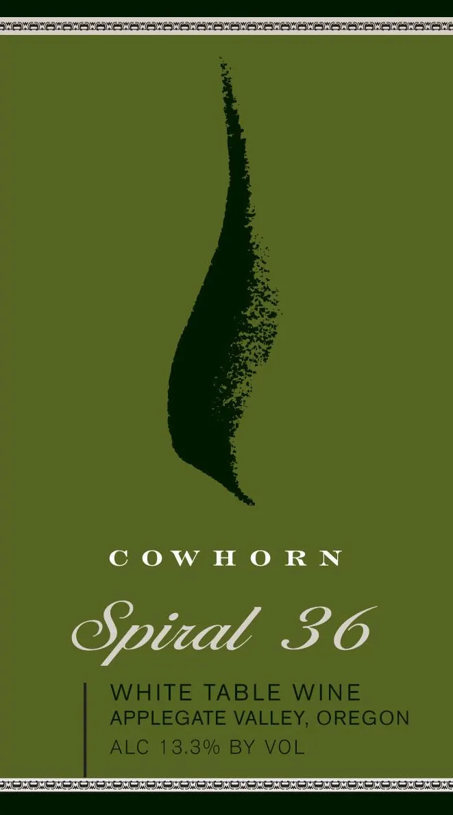 Spiral 36 White Bottle