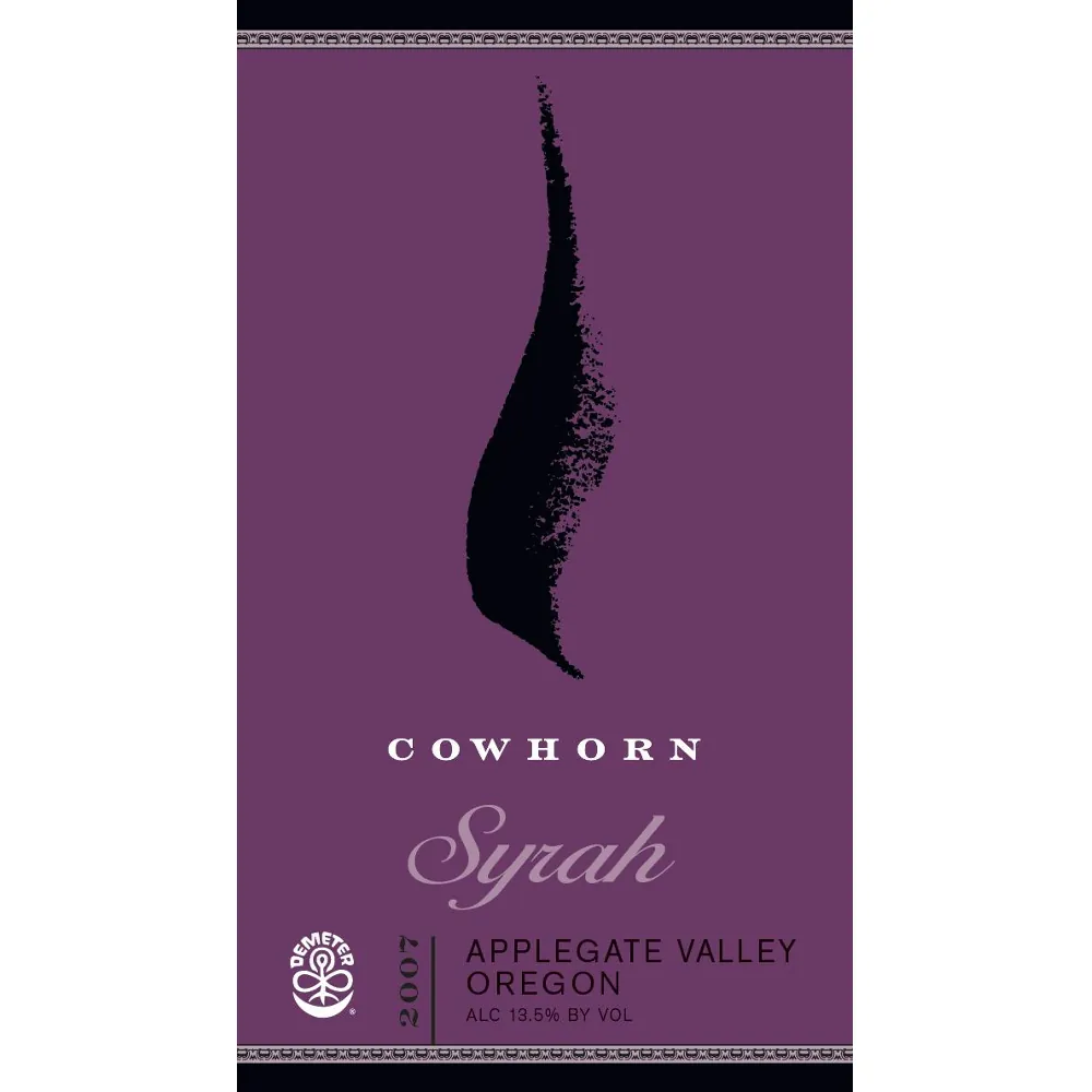 Syrah Bottle