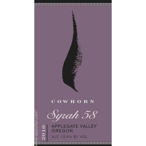 Syrah 58 Bottle