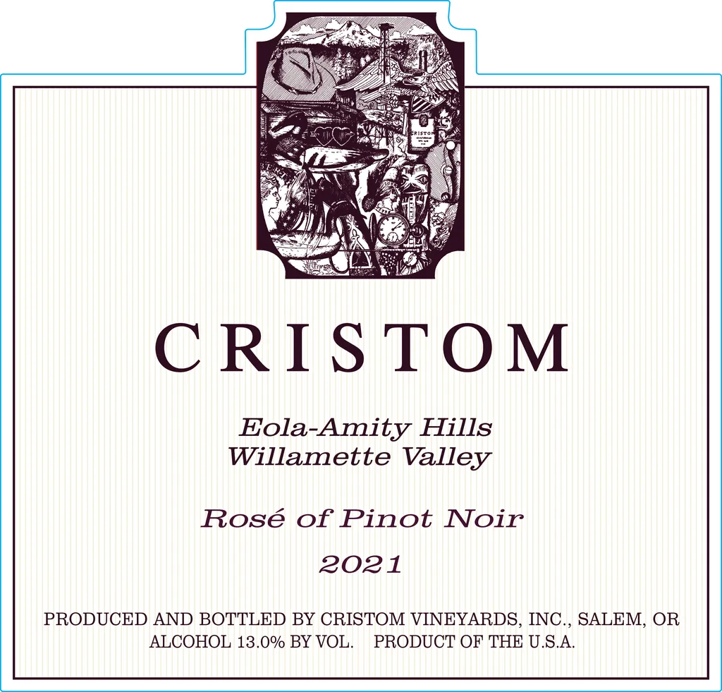 Estate Rose of Pinot Noir Bottle