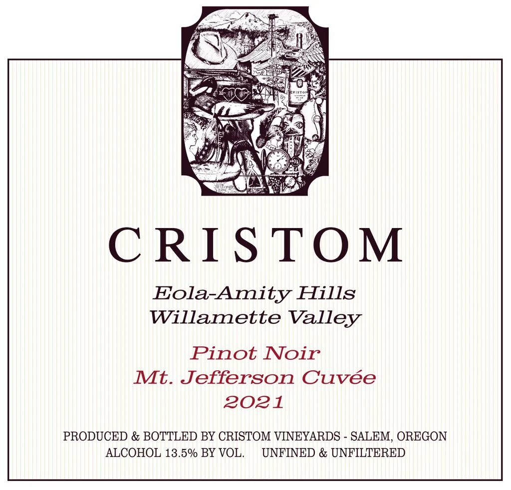 Mt. Jefferson Cuvee Pinot Noir Bottle