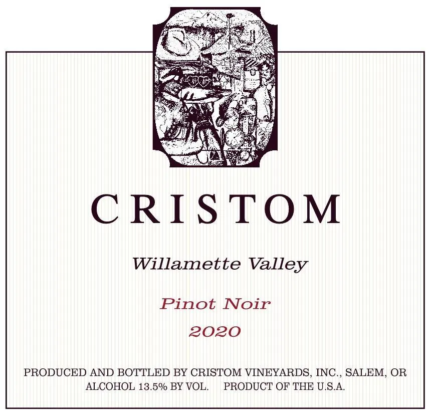 Willamette Valley Pinot Noir Bottle