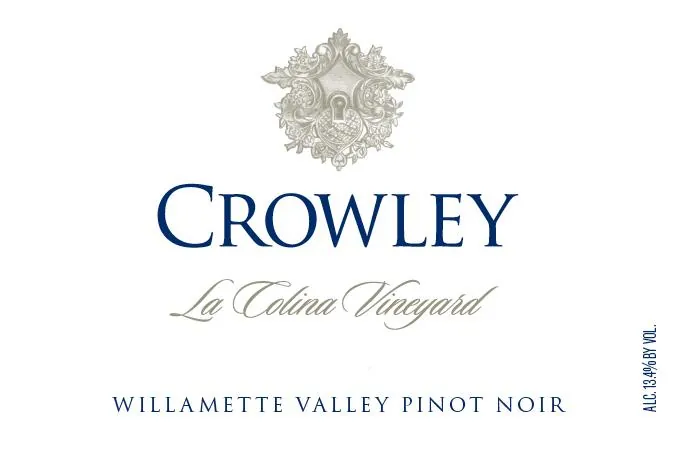 La Colina Vineyard Pinot Noir Bottle
