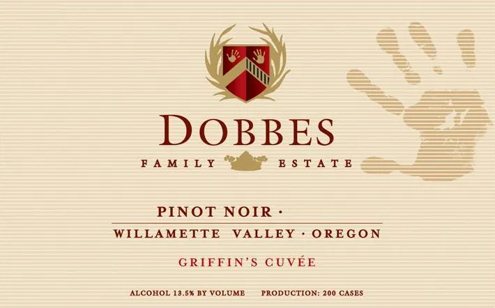 Griffin's Cuvee Pinot Noir Bottle