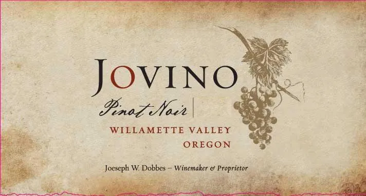 Jovino Pinot Noir Bottle