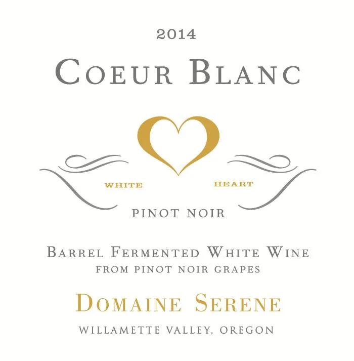 Coeur Blanc Pinot Noir Bottle