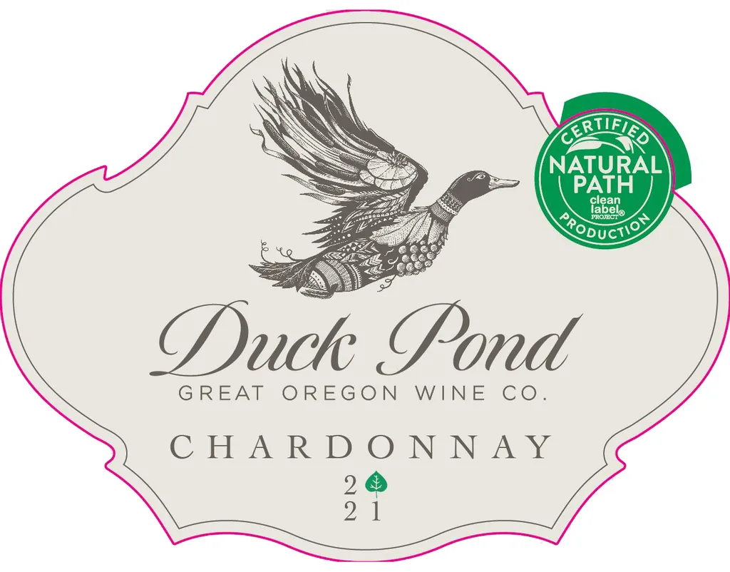 Oregon Chardonnay Bottle