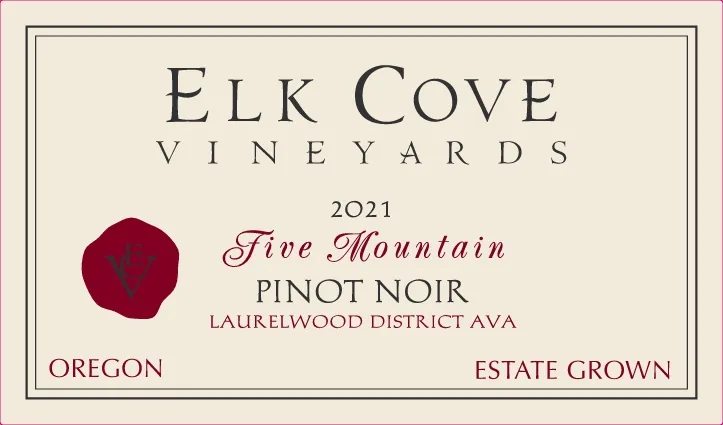 Five Mountain Pinot Noir Bottle
