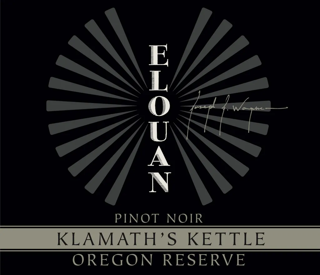 Klamath's Kettle Reserve Pinot Noir Bottle