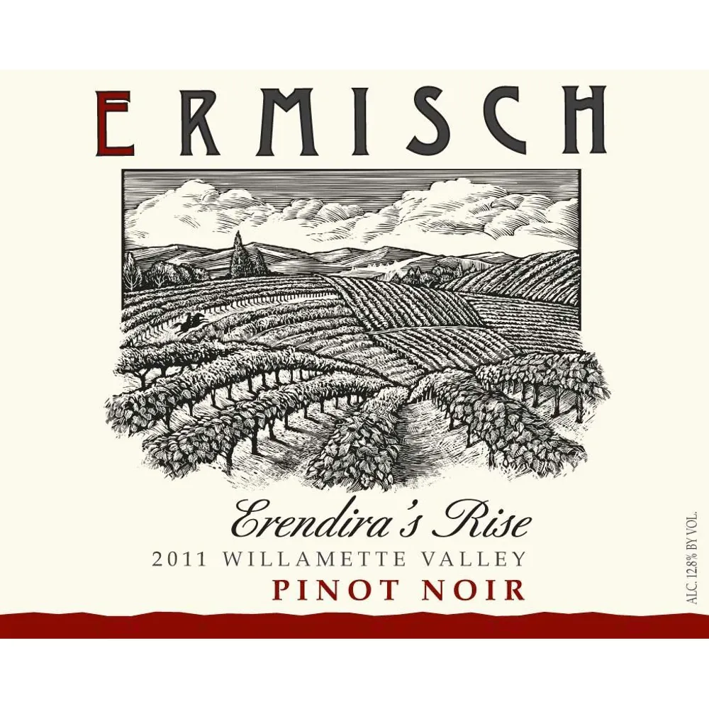 Erendria's Rise Pinot Noir Bottle