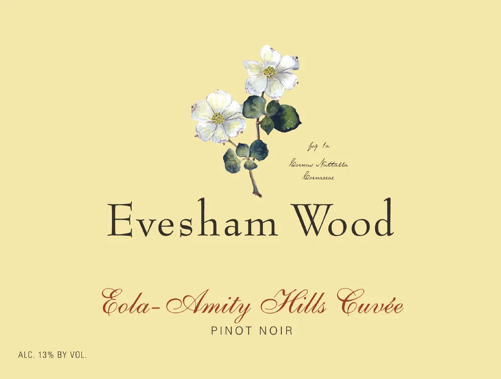 Eola-Amity Hills Pinot Noir Bottle