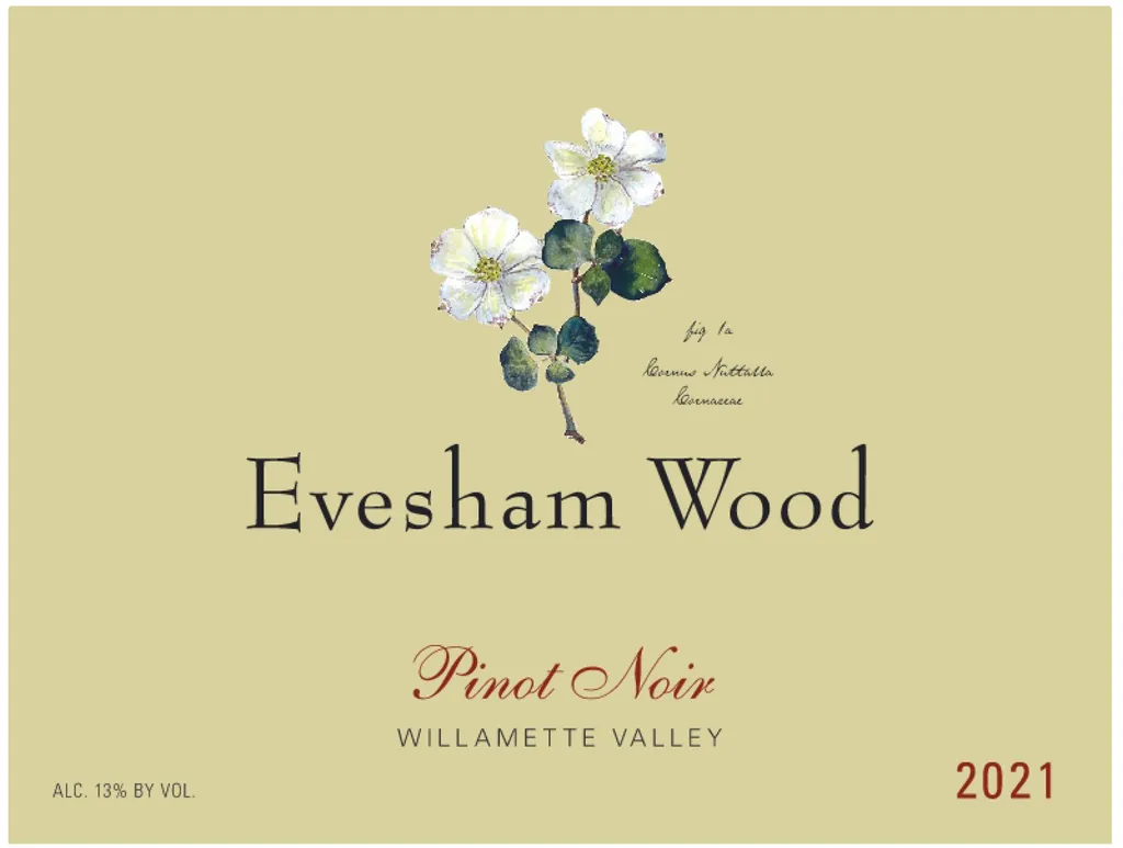 Willamette Valley Pinot Noir Bottle