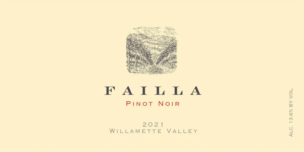 Willamette Valley Pinot Noir Bottle
