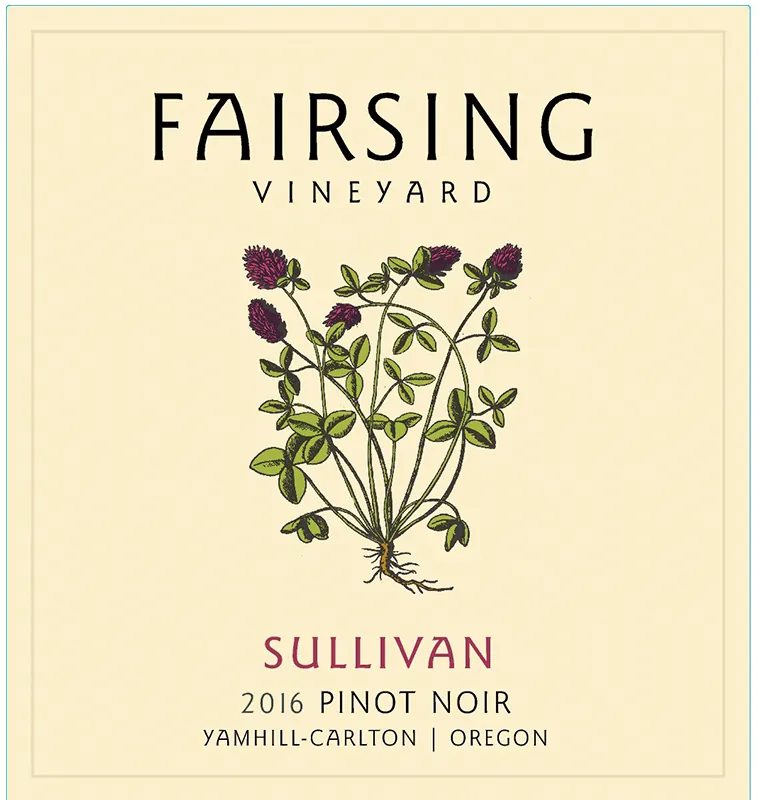 Sullivan Pinot Noir Bottle