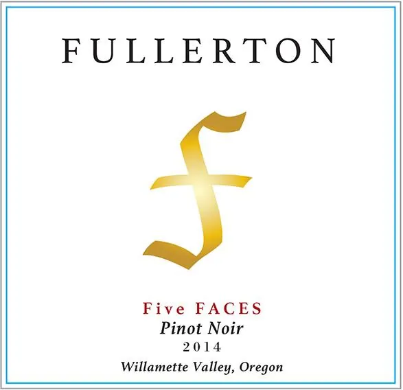 Five Faces Pinot Noir Bottle
