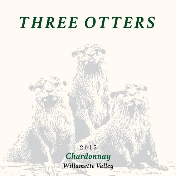 Three Otters Chardonnay Bottle