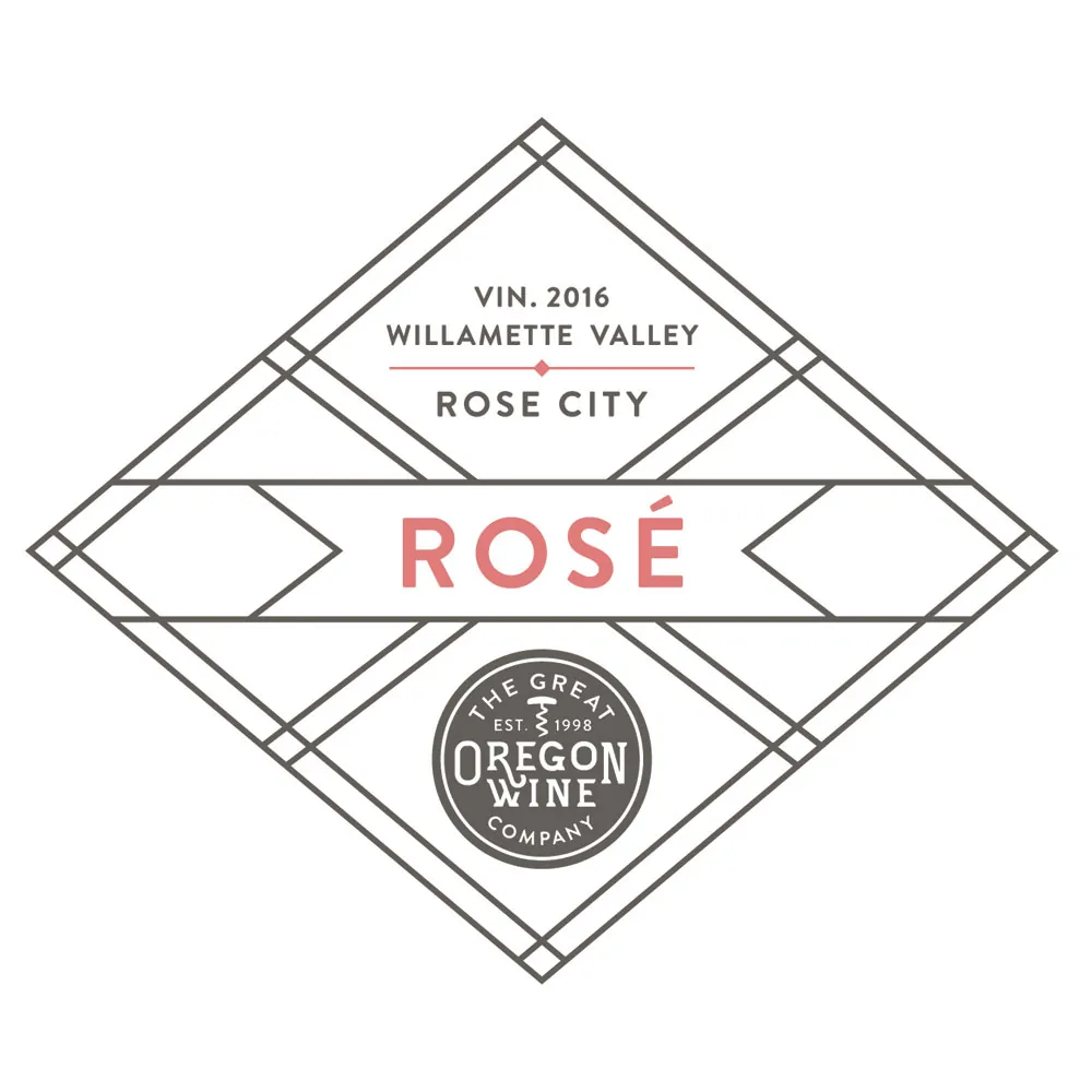 Rose City Rose Bottle