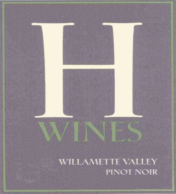 H Series Pinot Noir Bottle