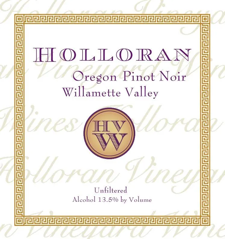Pinot Noir Bottle