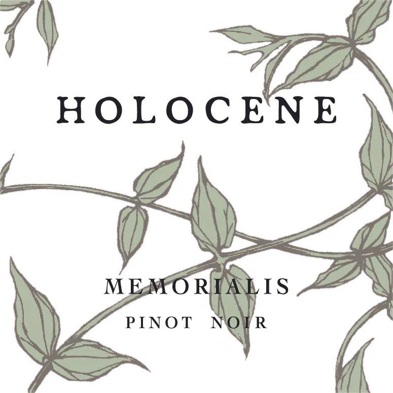 Memorialis Pinot Noir Bottle