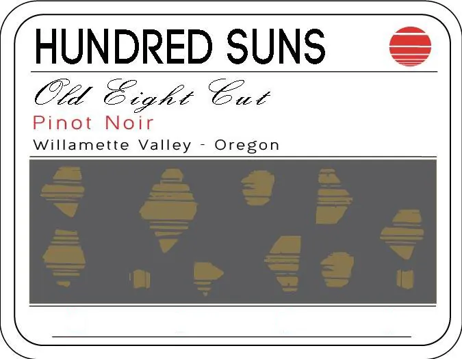 Old Eight Cut Pinot Noir Bottle