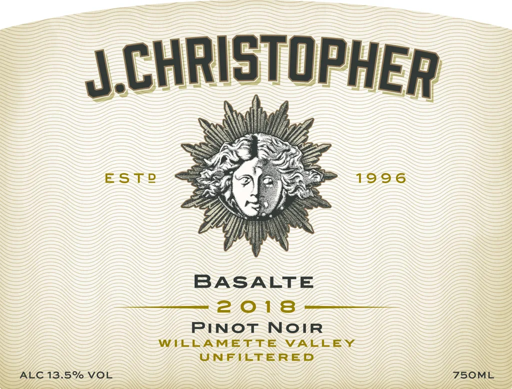 Basalte Pinot Noir Bottle