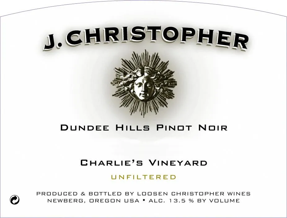 Dundee Hills Charlie's Vineyard Pinot Noir Bottle
