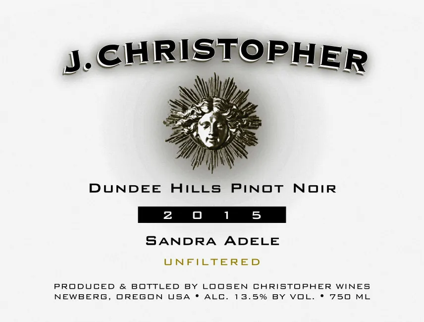 Sandra Adele Pinot Noir Bottle