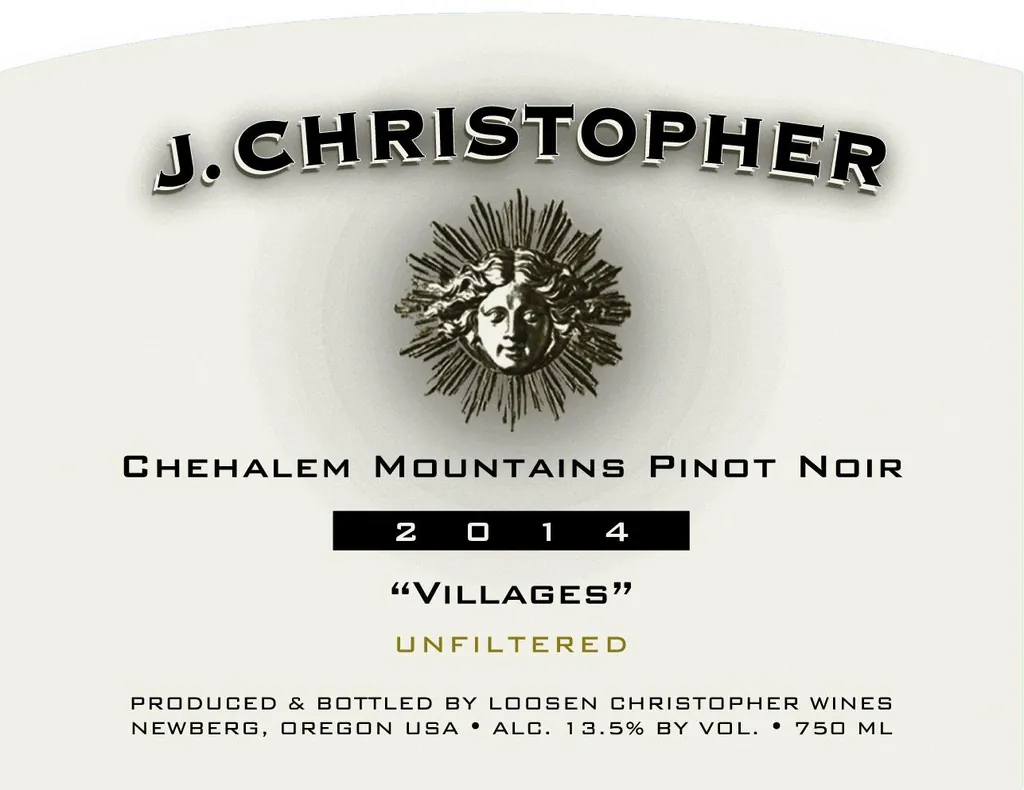 Villages Pinot Noir Bottle