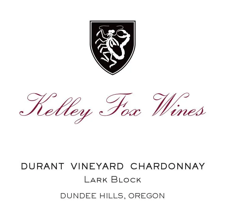 Durant Vineyard Lark Block Chardonnay Bottle