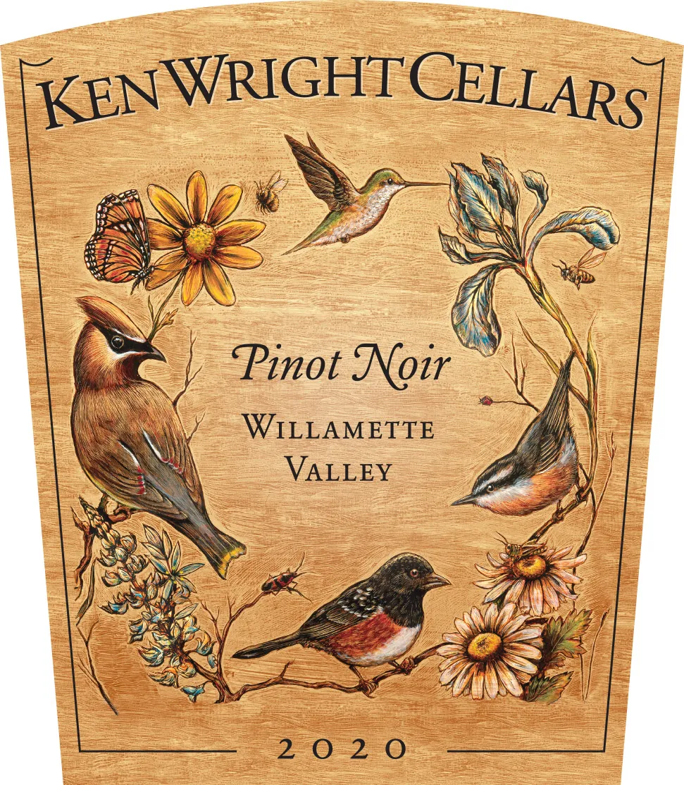 Willamette Valley Pinot Noir Bottle
